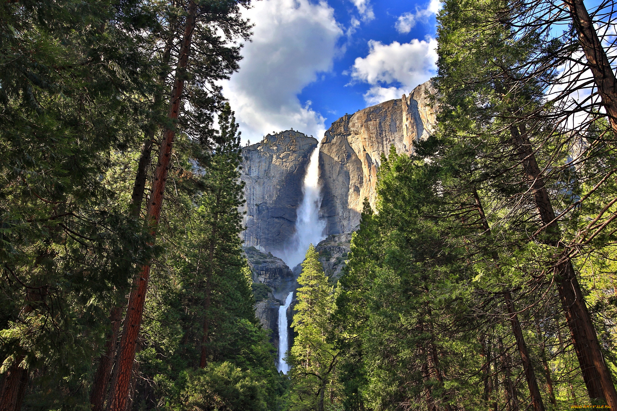 yosemite falls, , , , , , 